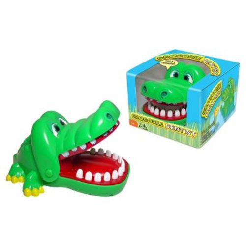 Crocodile Dentist Game: Winning Moves Classic for Creative Thinking, 1-4 Players, 15-20 Minutes Play