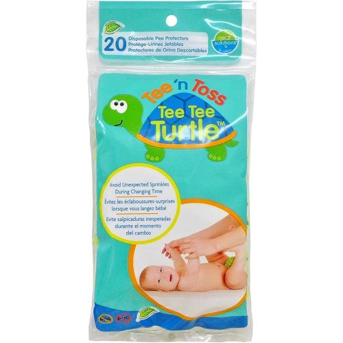 Neat Solutions Tee N Toss Turtle, Multi, One Size, 20 Count, 0+ Months