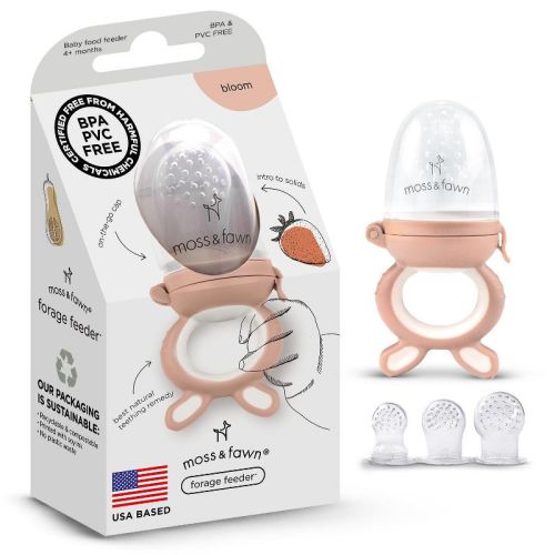 Moss and Fawn Forage Baby Food Feeder Bloom