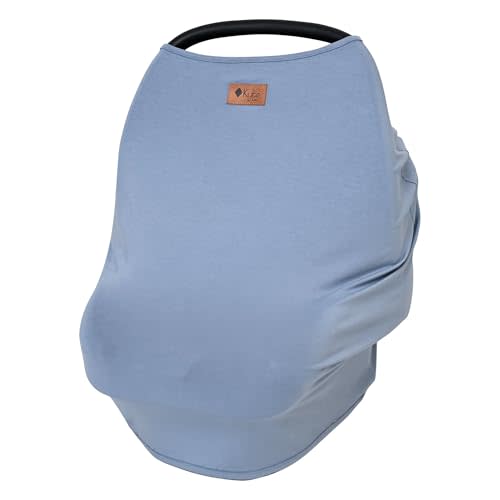 KYTE BABY Unisex Rayon Made from Bamboo Car Seat Cover, Slate