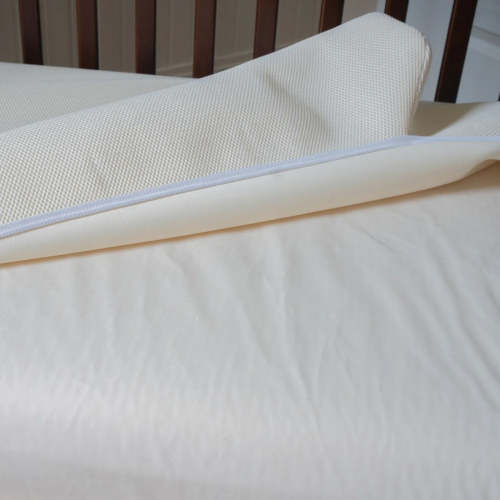 Breathable Crib Mattress Cover | Organic Cotton + Waterproofing | Naturepedic