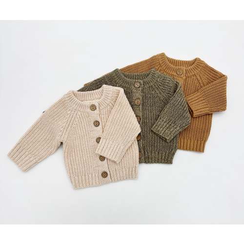 Quinn Knitted Cardigan – Olive and Cradle