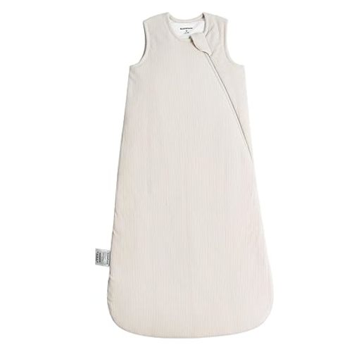 Bamboo Sleep Sack 6-12 Months Supersoft Toddler Sleep Sack 1.0 Tog Breathable Baby Wearable Blanket with 2-Way Zipper Unisex Sleeping Bag for Babies