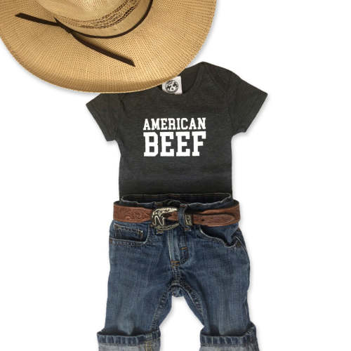 American BEEF Onesie – Cowkid Clothing Company