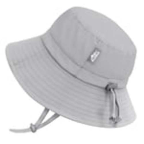 Kids Cotton Bucket Hats | Grey