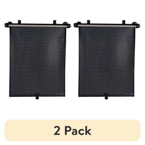 (2 pack) RETRACTABLE ROLLER SUNSHADE