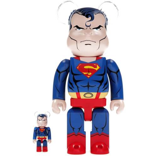 Bearbrick Superman (Batman: Hush Ver.) 100% & 400% Set