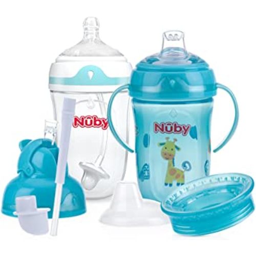 Nuby 6 Stage 360 Comfort Cup Starter Set