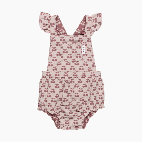 Huxbaby Very Cherry Reversible Playsuit - Rose And Plum, 3-6M