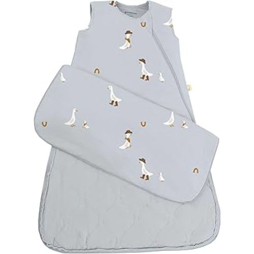 GUNAMUNA Sleep Sacks for Babies Toddlers and Newborns, Easy Changing Diaper Zipper, Cozy, 2.5 TOG