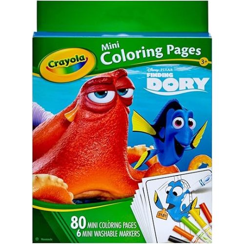 Crayola Finding Dory Mini Coloring Pages