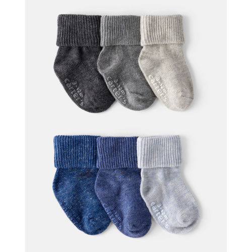 Baby Boy 6-Pack Ankle Socks - Blue - Carter's | Carter's