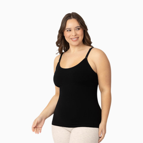 Kindred Bravely Sublime Bamboo Maternity & Nursing Cami - Black, Large
