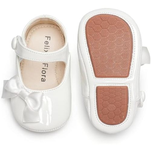 Soft Sole Baby Dress Shoes - Infant Baby Walking Shoes Moccasinss Rubber Sole Crib Shoes