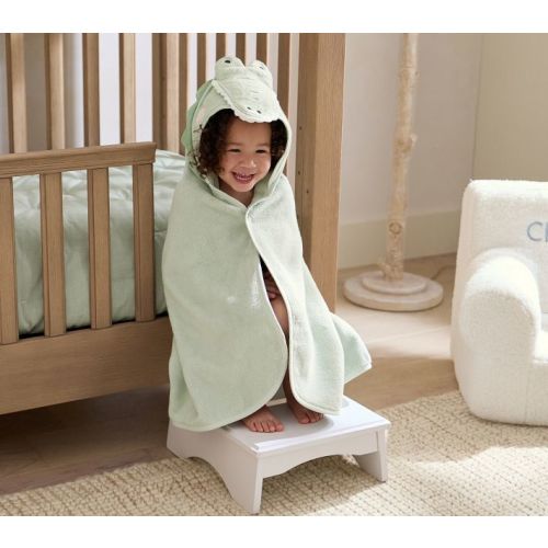 Super Soft Alligator Baby Hooded Towel & Washcloth Set