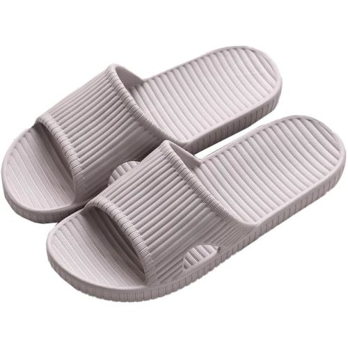 AioTio Durable Shower Slippers for Men and Women, Fast-Drying Non-Slip Shoes for Bathroom, Pool and Beach, Lightweight Comfortable Sandals Indoor&Outdoor