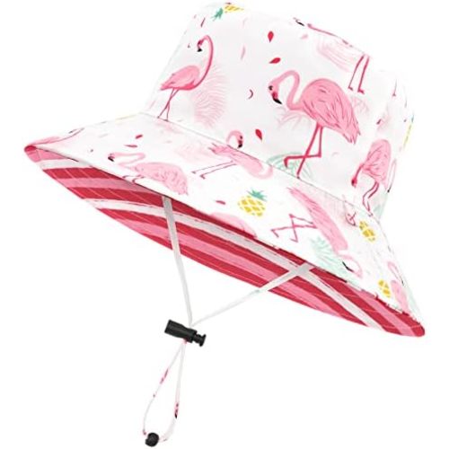 Baby Sun Hat Baby Boy Hats Toddler Hat UPF 50+ Bucket Hat for Baby Girls Infant Beach Hat with Wide Brim Kids Caps