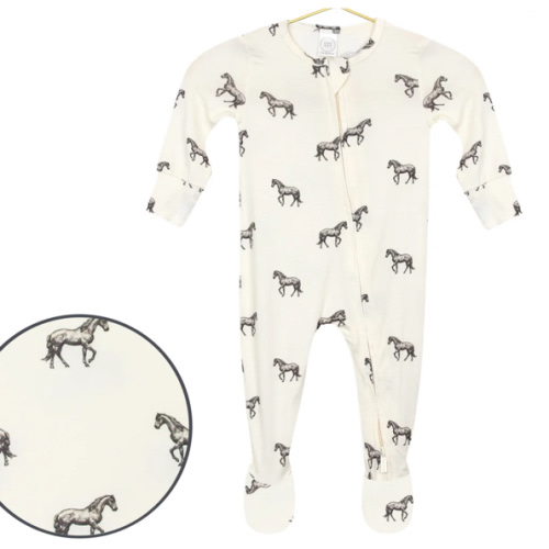 Forrest Zipper Footies