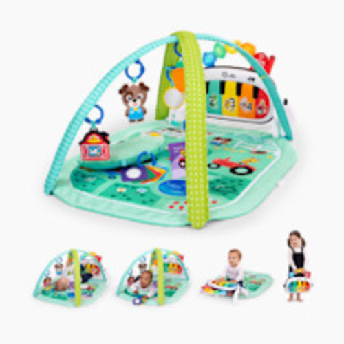 Baby Einstein 4-in-1 Kickin’ Tunes Musical Meadow Music & Language Discovery Gym