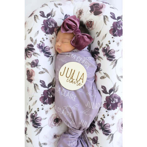 Personalized Baby Name Swaddle Blanket