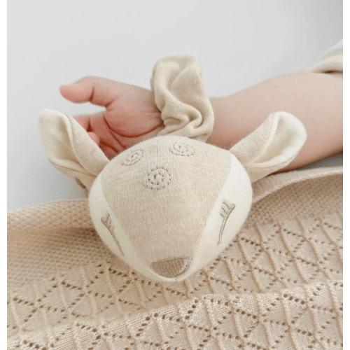 Soft Baby Wrist Rattle | Organic Ankle Rattle for Newborns