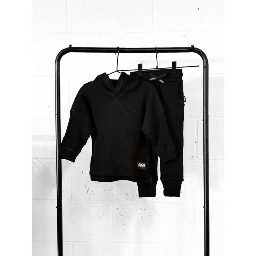 Waffle Set in Black