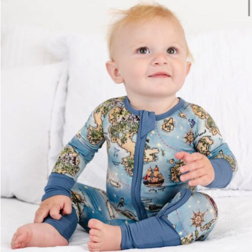 Neverland Map Bamboo Sleeper