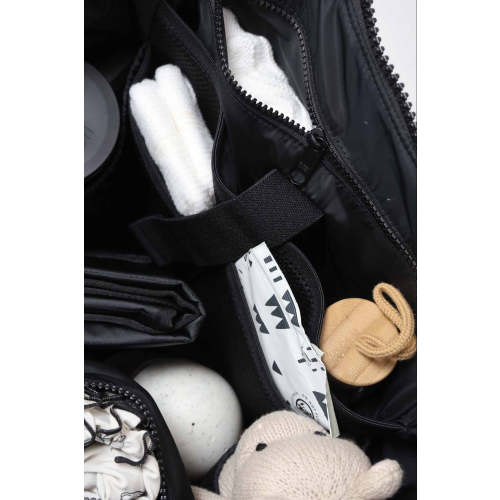 Lane Convertible Diaper Bag Tote | Black