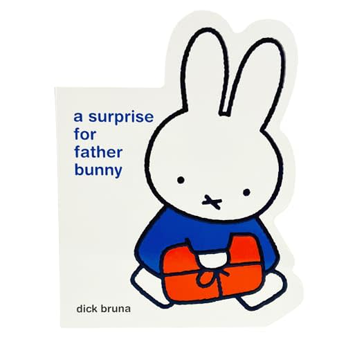 Miffy A Surprise for Father Bunny Children's Shaped Board Book