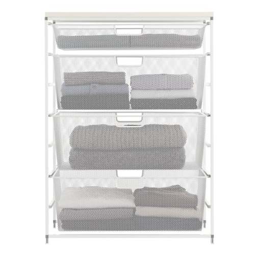 Elfa Mesh Closet Drawers | The Container Store