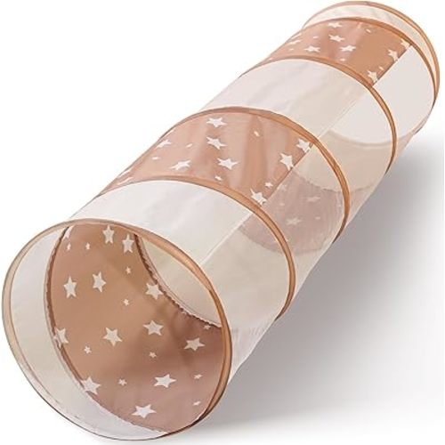 SweHouse Baby Tunnel for Kids: Toddler Tunnels Crawling Toys for Babies - 69”Pop Up Tunnel Tent for Indoor Outdoor Play - Collapsible Backyard Gifts for Children and Pets