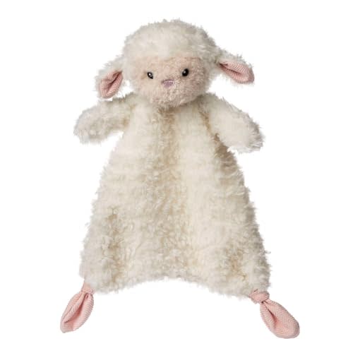 Mary Meyer Lovey for Babies Again Friends Soft Snuggle Toy Made from Recycled Materials, 11-Inches, Lamb