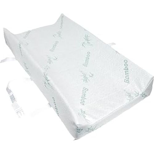 fond + found Bamboo Waterproof Changing Pad, Washable Contour Diaper Change Mat for Baby, Hypoallergenic Cover Changing Table Pad for Dresser Top & Nursery Use : Amazon.com.au: Baby