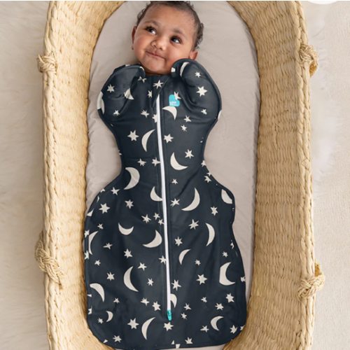 Swaddle Up™ 1.0 TOG Cotton Charcoal Big Sky- Newborn