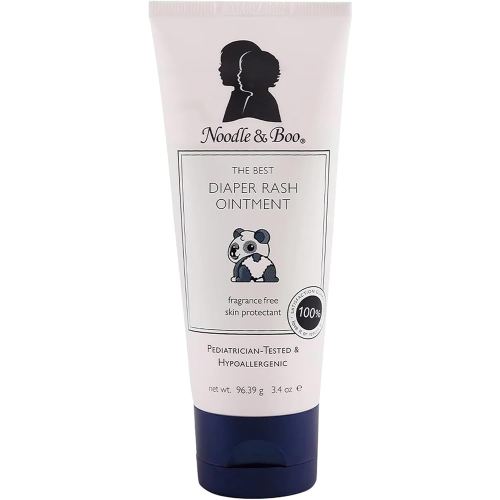 Noodle & Boo The Best Diaper Rash Ointment, Multi Purpose Baby Skin Care Zinc Oxide Ointment For Diaper Rash Prevention, Treatment & Relief, Fragrance Free