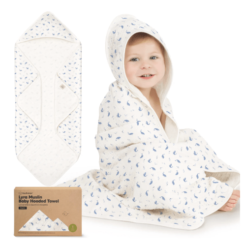 Keababies Lyra Muslin Hooded Towel