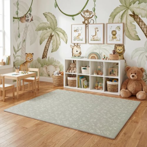Lily Play Mat - Sage/ivory | Tumble Living