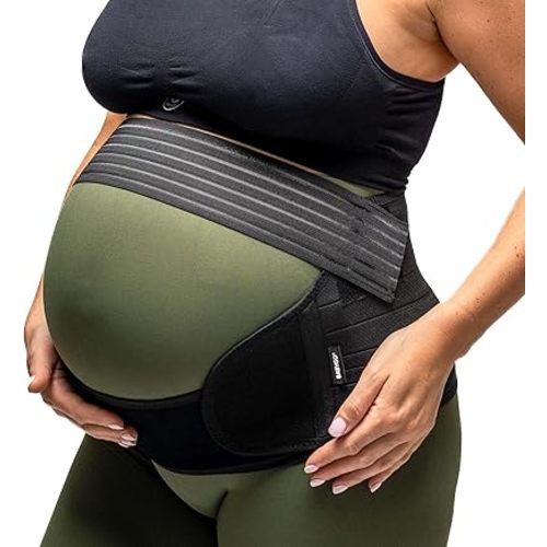 BABYGO® Pregnancy Support Belt – Maternity Belly Band for Back, Pelvic & Hip Pain Relief | Adjustable Bump Support