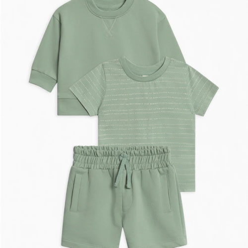 3 Piece French Terry Summer Bundle 18-24M