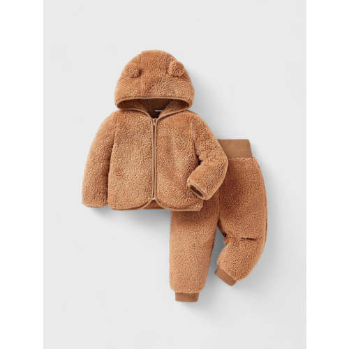 2 Piece Baby Bear Fleece Jacket and Pants