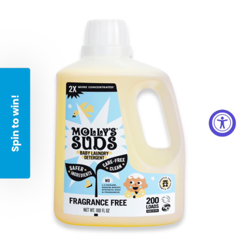 Baby Liquid Laundry Detergent – Molly’s Suds