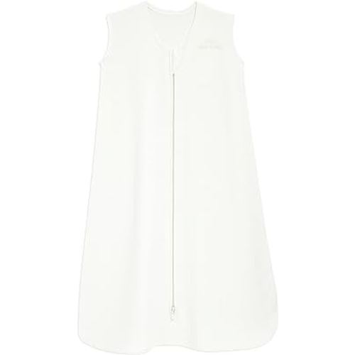 HALO SleepSack, 100% Cotton Wearable Blanket, Swaddle Transition Sleeping Bag, TOG 0.5, Cream, Small, 0-6 Months