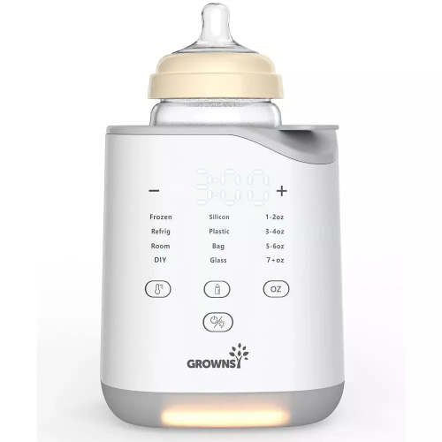 Grownsy Bottle Warmer - NightEase Pro - Light Gray
