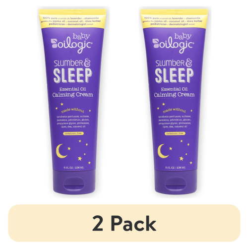 (2 pack) Oilogic Slumber & Sleep Essential Oil Calming Cream, 8 fl oz