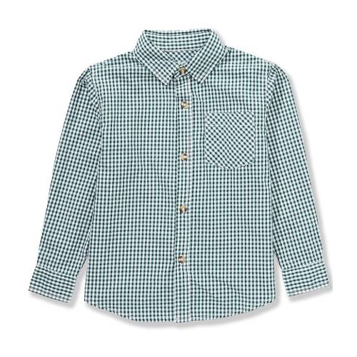 Class Club Little Boys Plaid Long-Sleeve Sportshirt