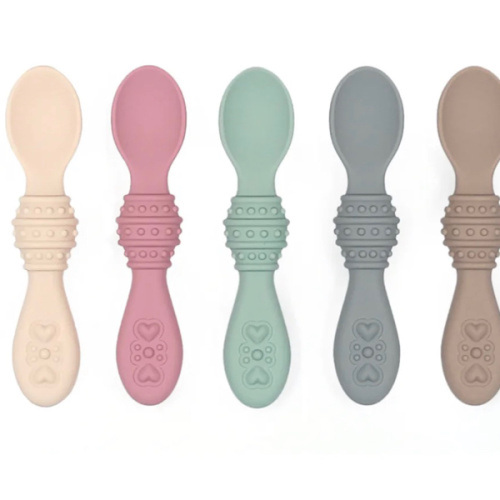 Baby Silicone Spoons | First Stage Infant Spoons