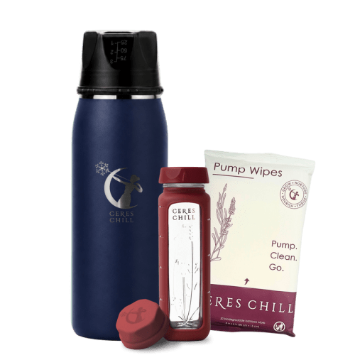 The Clean Feeding Bundle | Chiller, Natural Wipes & Plastic-Free Bottle