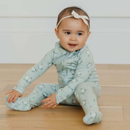 Zip-Up Footie Pajama - Wade