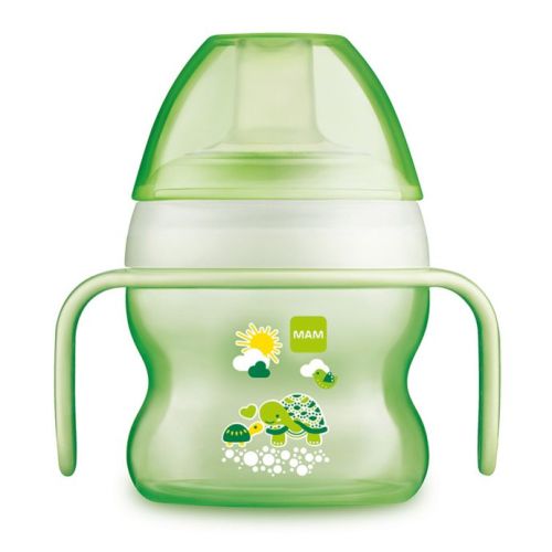 MAM 5 oz. Starter Cup with Handles in Green