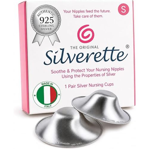 Silverette Nursing Cups, Postpartum Essentials, The Real Silverette, Small